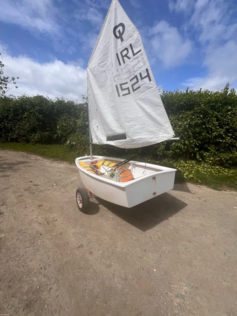 Optimist sail boat - Image 2