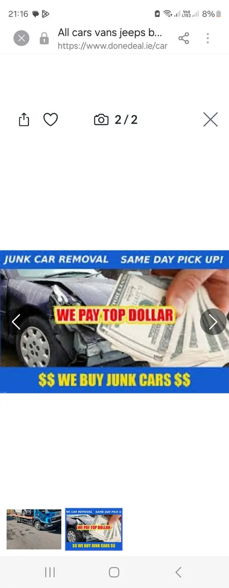 Cash for cars top dollar paid