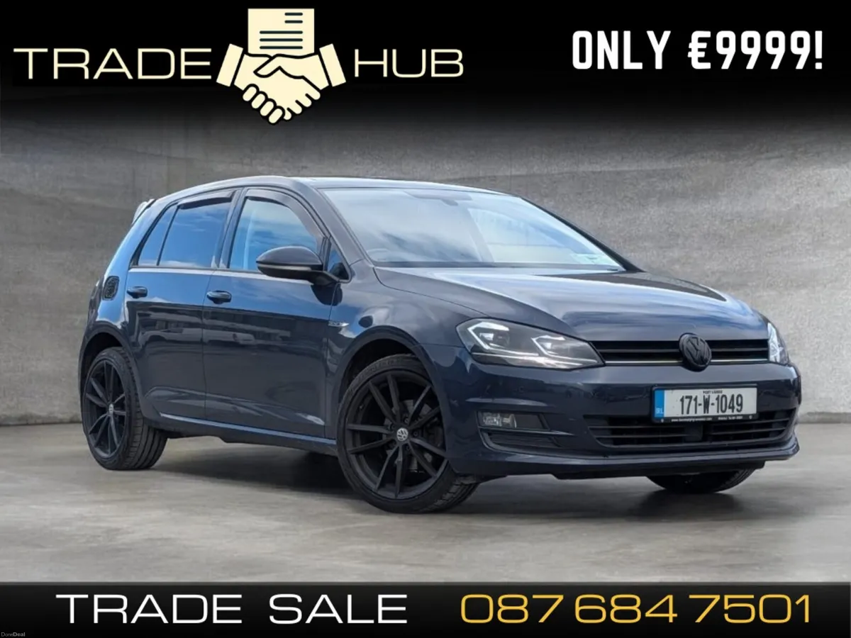 2017 Volkswagen Golf 1.2 Petrol warranty available - Image 1