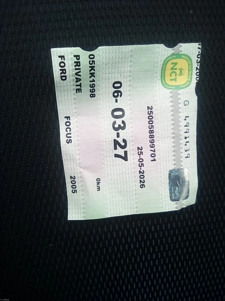 Ford Focus 2005 1.4 petrol  with n.c.t. - Image 3