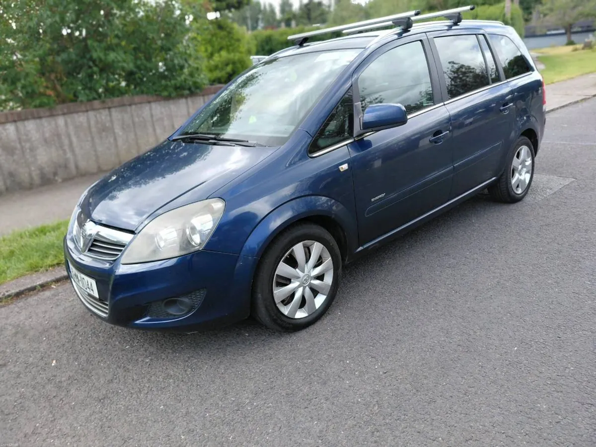 Vauxhall zafira eco 1.7 bran new nct 7 seater - Image 2