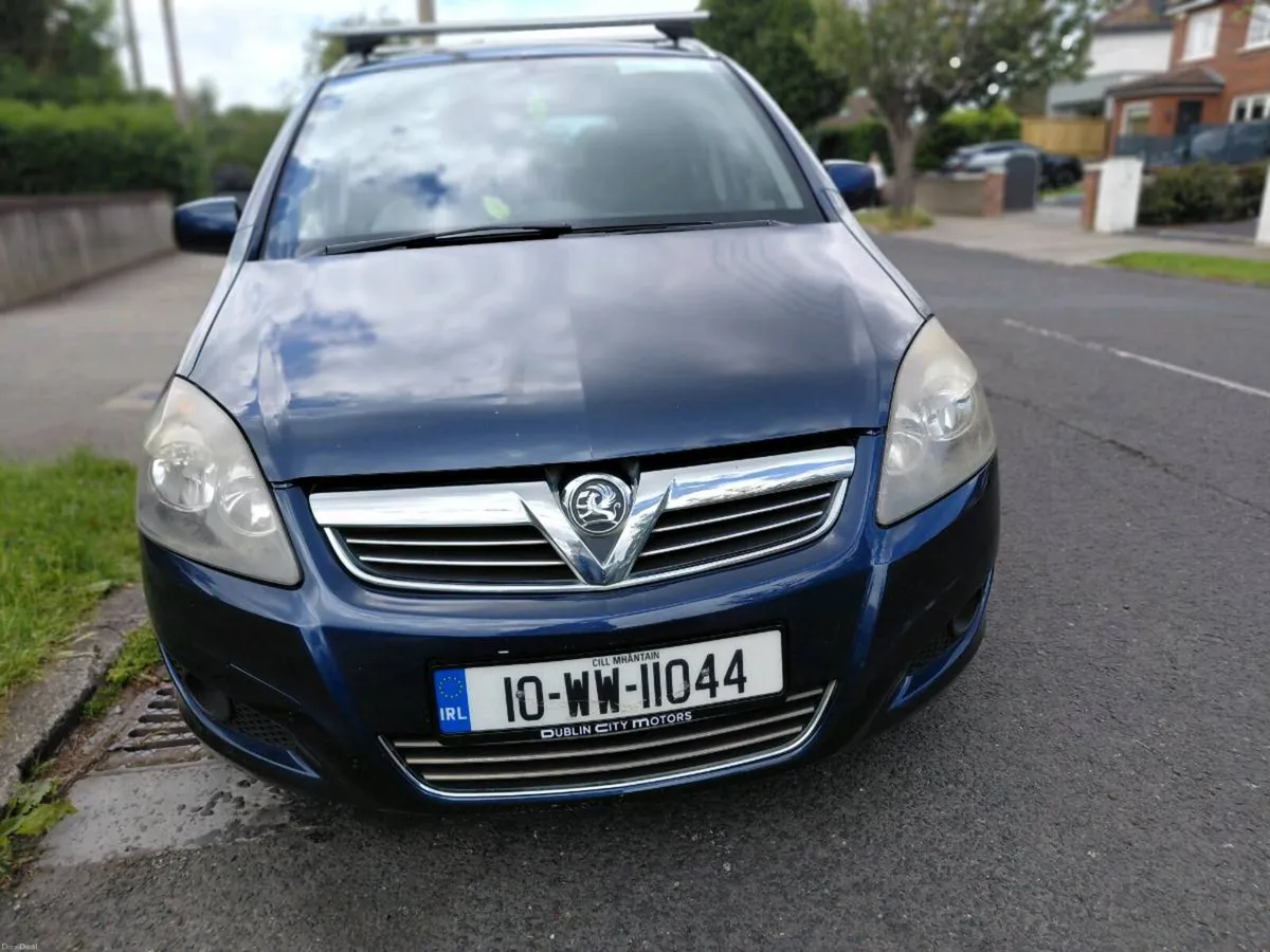 Vauxhall zafira eco 1.7 bran new nct 7 seater - Image 4