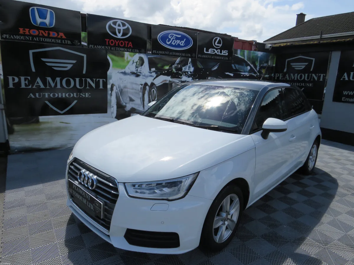 2017 AUDI A1 1LT PETROL AUTOMATIC IN WHITE - Image 1