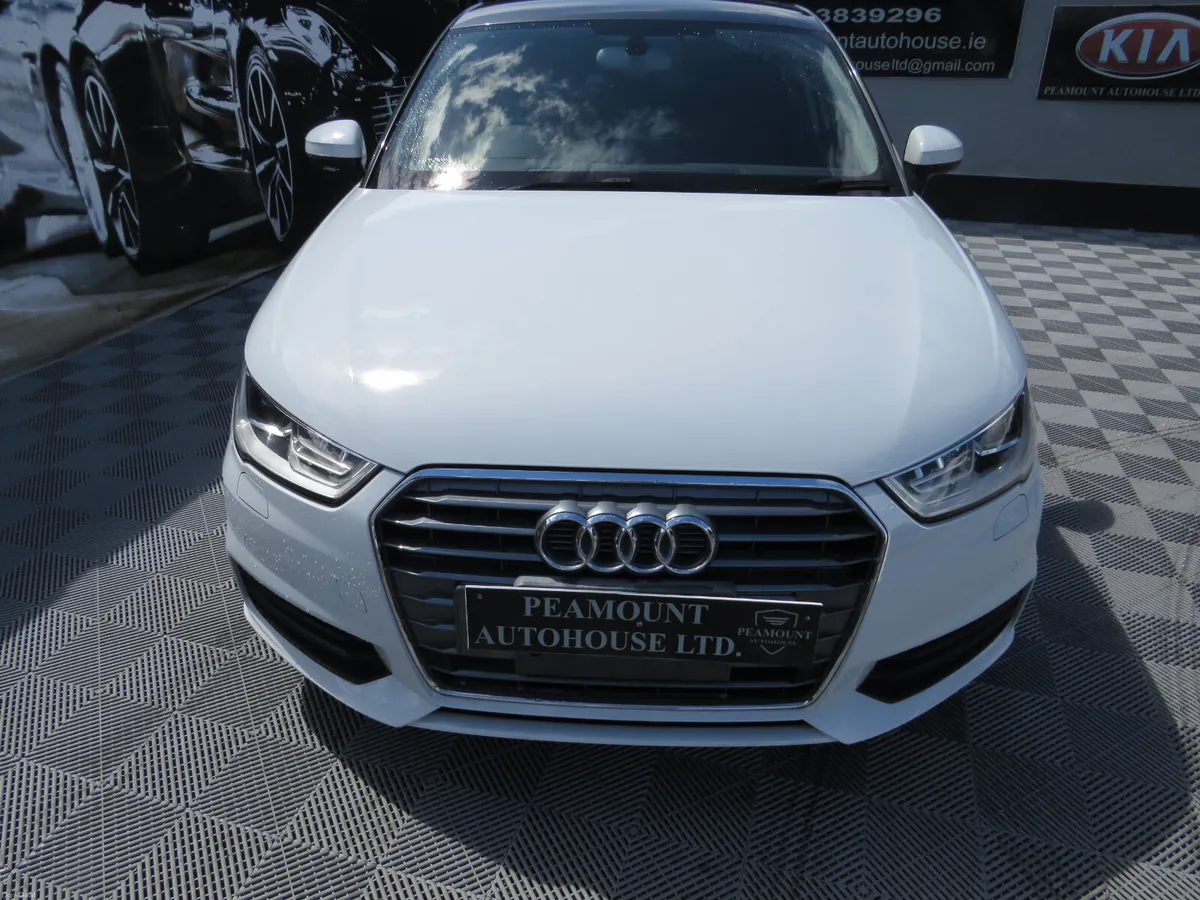 2017 AUDI A1 1LT PETROL AUTOMATIC IN WHITE - Image 3
