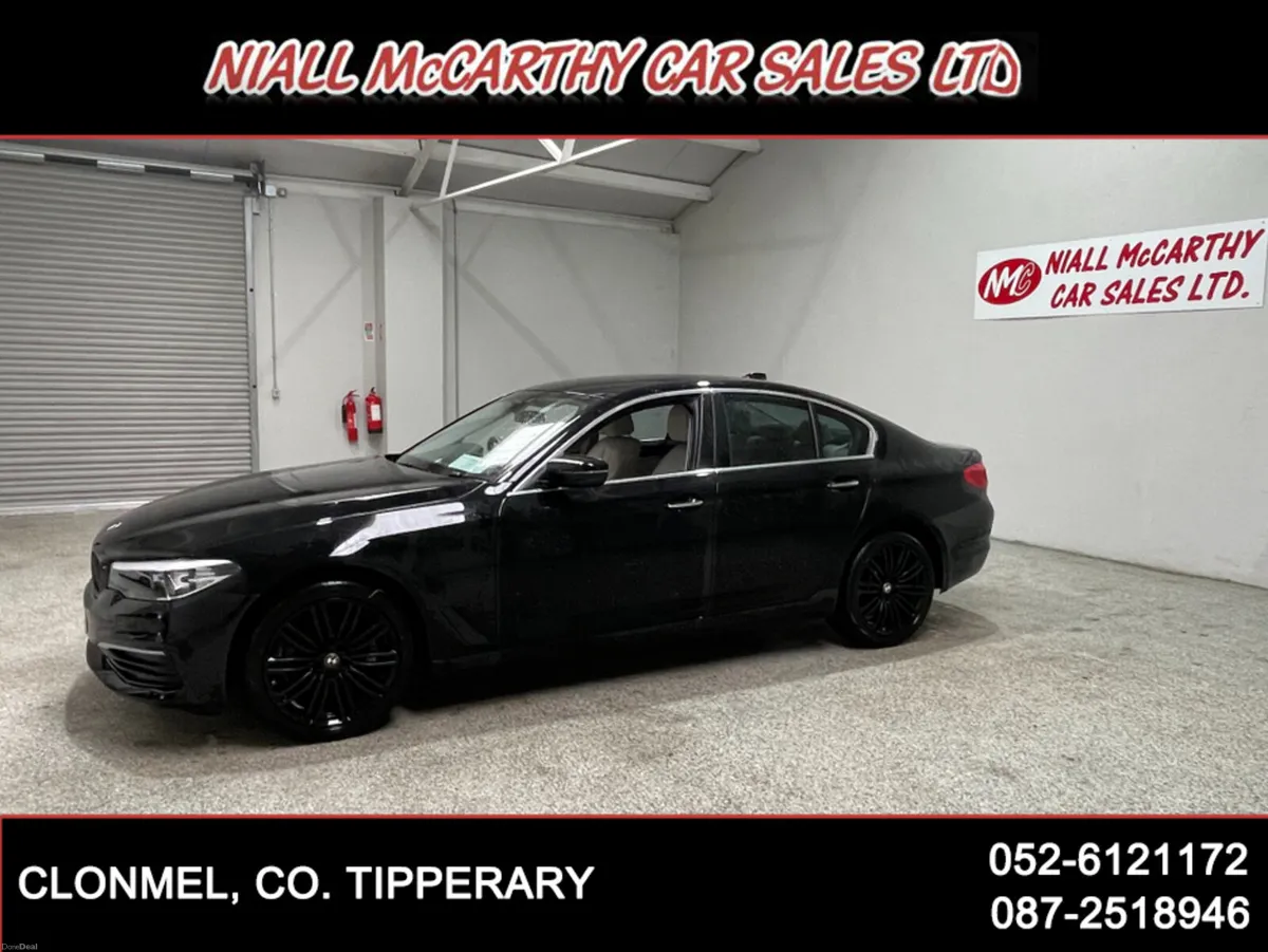 BMW 5-Series 520D SE AUTO - CREAM LEATHER - FINANC - Image 3