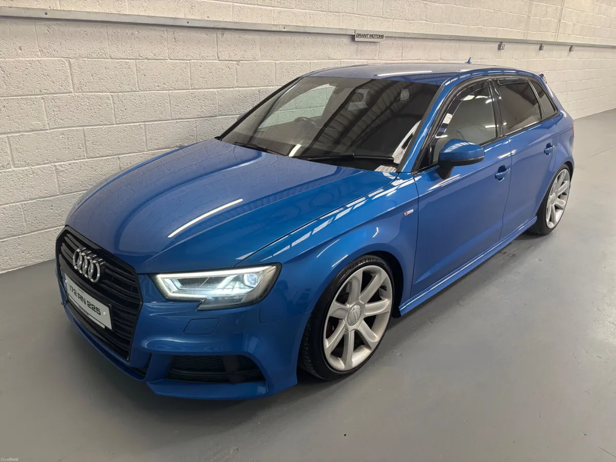 2017 (172) Audi A3 S-Line | Ara Blue | Black Ed - Image 3