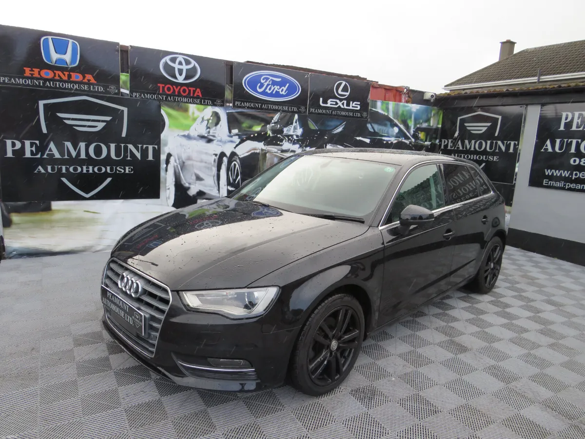 2016 AUDI A3 5DR SPORTS PETROL IN BLACK MET - Image 1