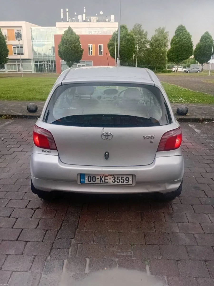 00 toyota yaris nct and tax driving perfect - Image 2