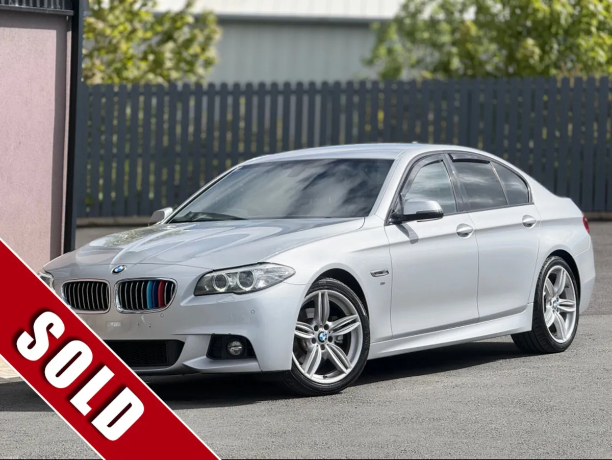 BMW 5-Series BMW 5 SERIES 2.0 520d M Sport Auto 4d - Image 1