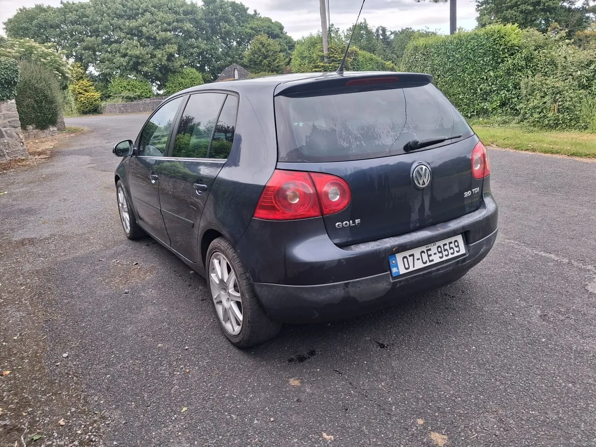 2007 Vw Golf 2.0  Gt Sport, nct 9/26 - Image 4