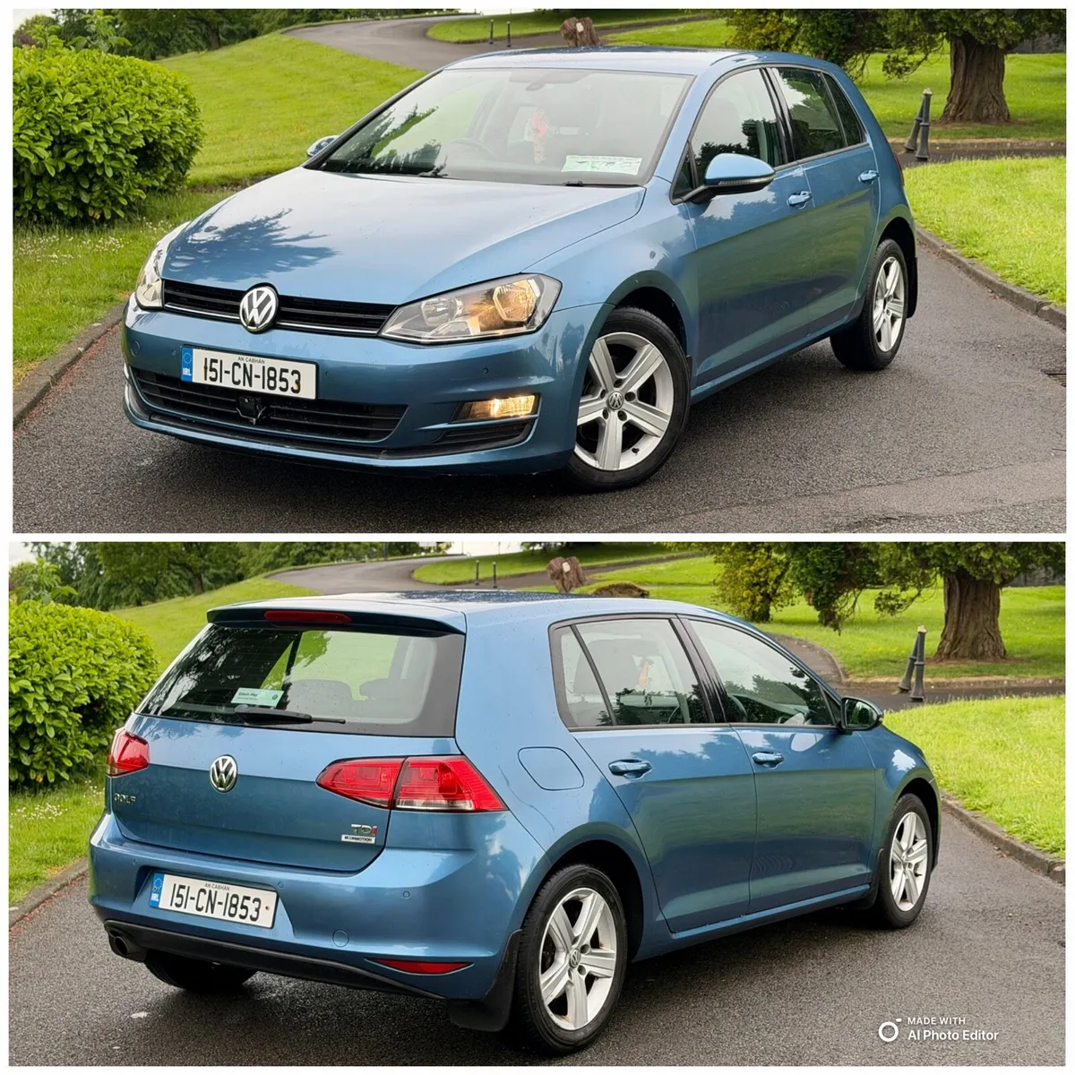 2015 Vw Golf 1.6 TDI (New Nct-05/27) Low KMS - Image 2