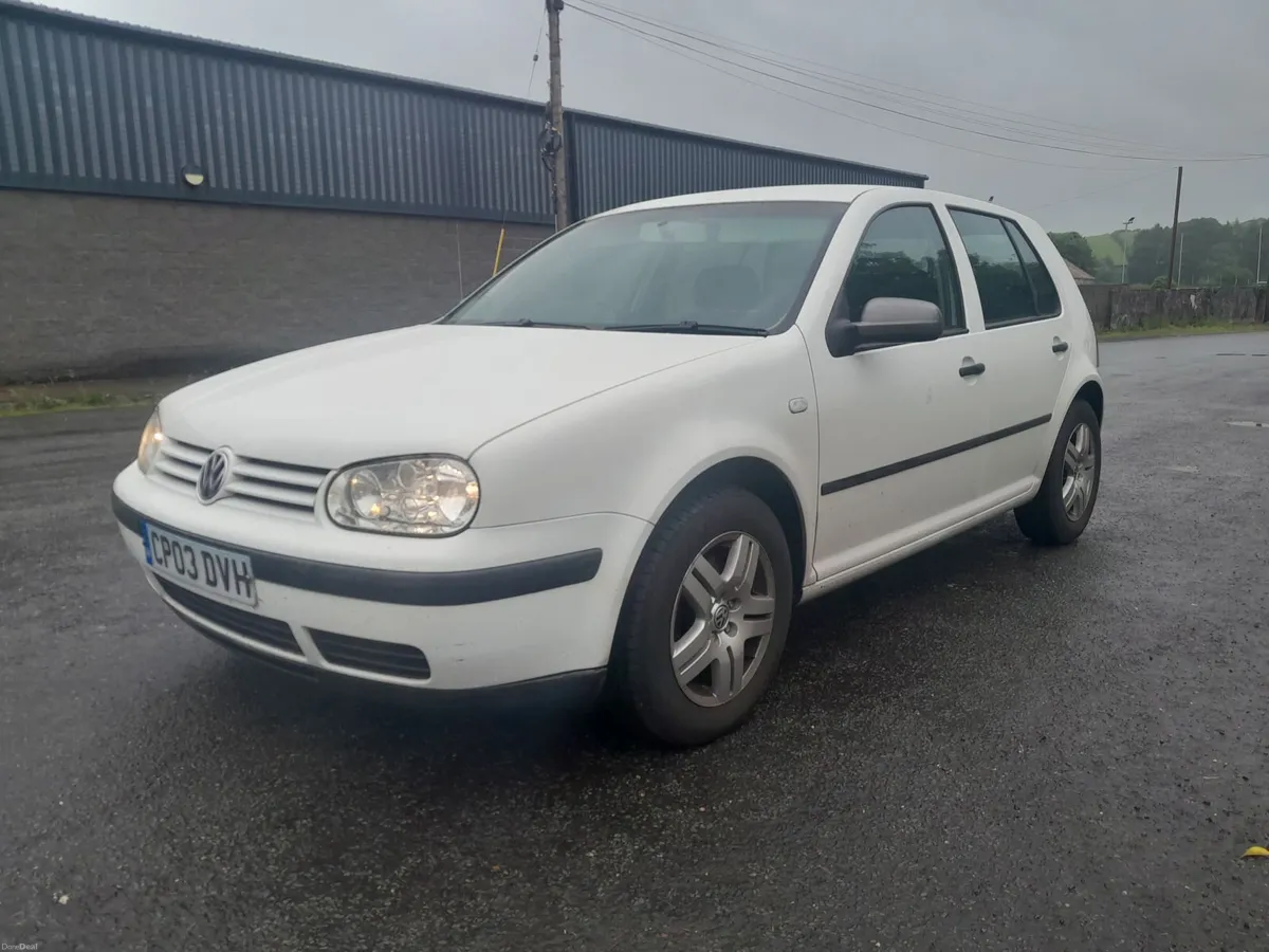 Factory White Volkswagen Golf mk4 Match 1.9 TDI - Image 3