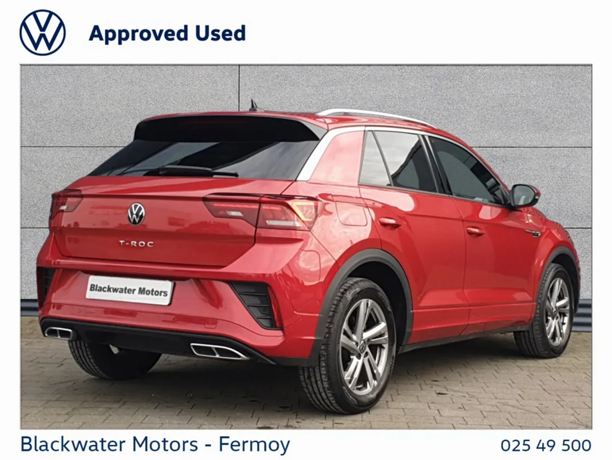 Volkswagen T-Roc 1.0TSI 110BHP R-LINE WITH REAR VI - Image 3