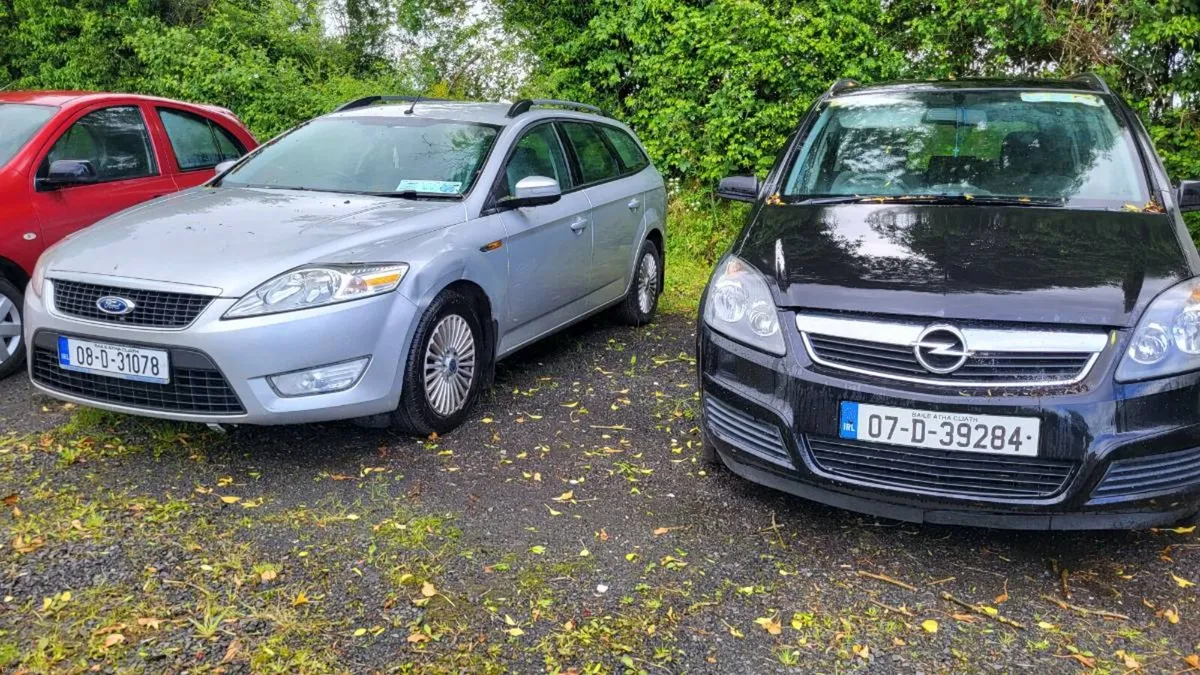 2007 opel Zafira petrol 2008 mondeo Estate diseal - Image 1