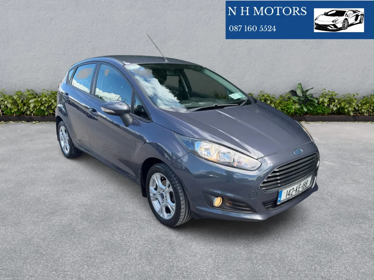Fiesta 2014 ZETEC 1.25 A/C 1 OWNER FROM NEW - Image 1