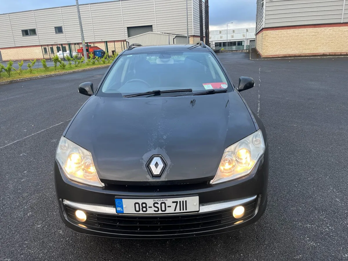 08 Renault Laguna estate NCT 10/26 - Image 2