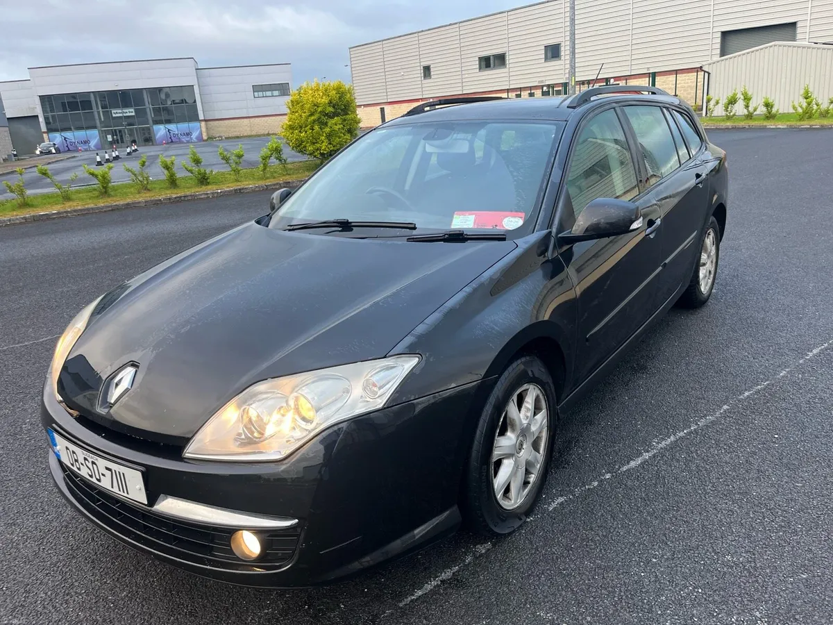 08 Renault Laguna estate NCT 10/26 - Image 3