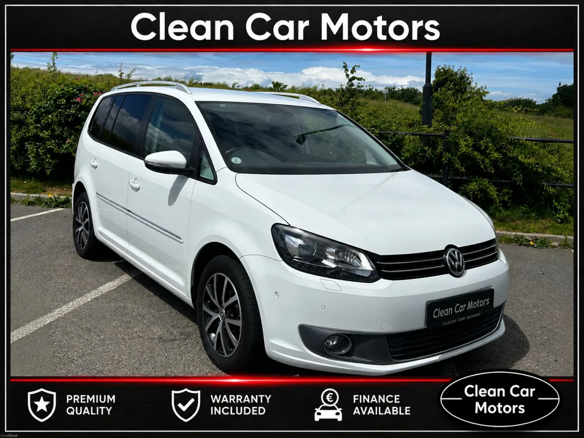 VOLKSWAGEN TOURAN 2015 1.4 PETROL AUTO - Image 1