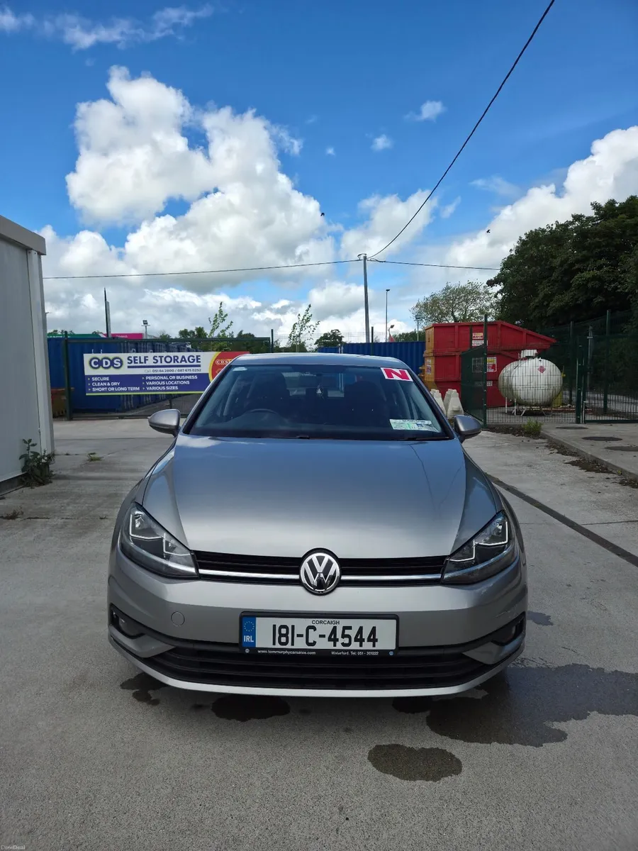 Volkswagen Golf 2018  Trendline 1.6 tdi 115BPH - Image 1