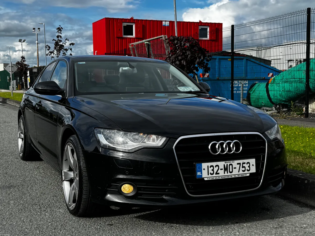 🚗2013 AUDI A6 177HP UPGRADED ALLOYS🚗NCT+TAX - Image 1