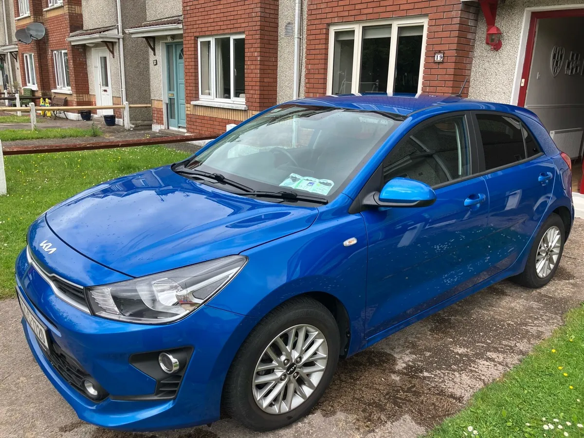 Kia Rio Hatchback Petrol Blue - Image 2