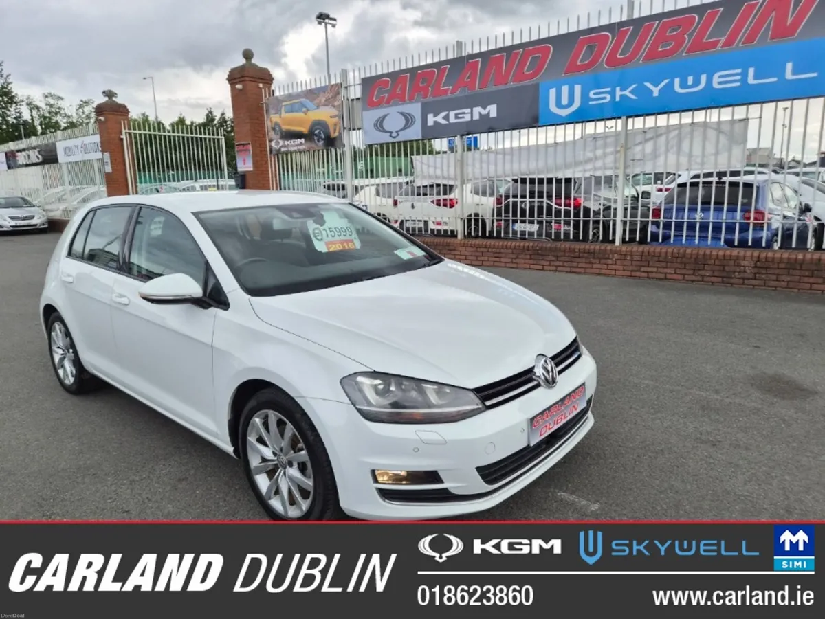 (2yr warranty) 1.4 Highline DSG in Frozen white