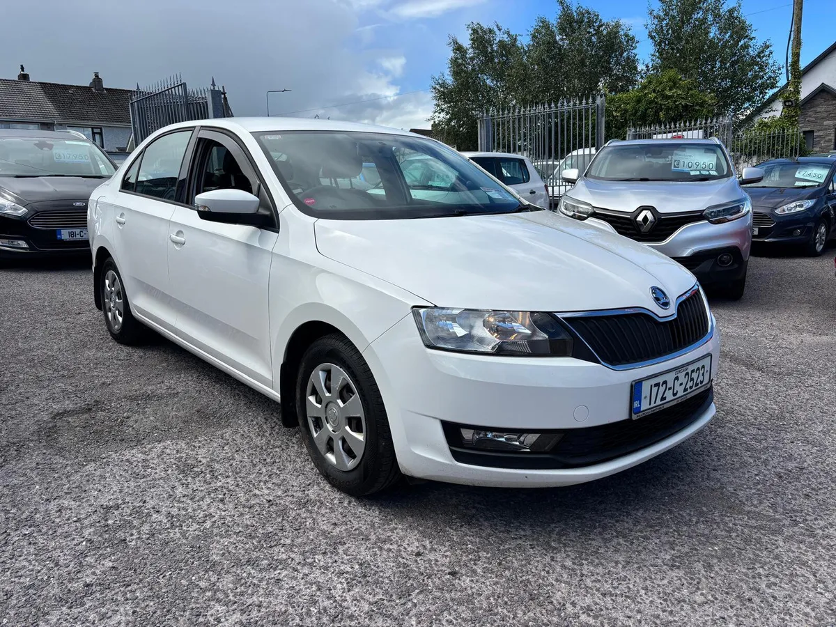 Skoda Rapid 2017  PETROL  VERY  LOW  MILEAGE - Image 1