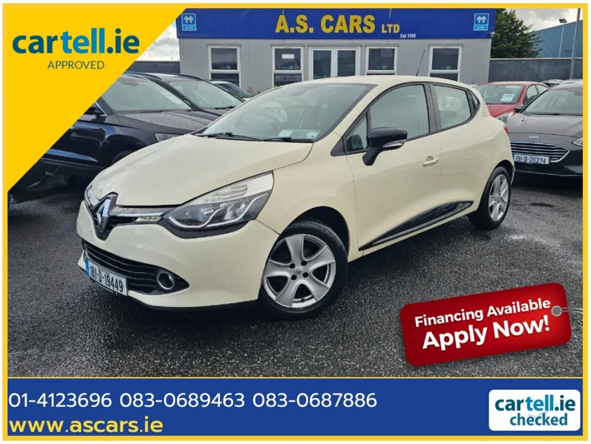 Renault Clio IV DYNAMIQUE NAV 1.2 PETR 4DR - Image 1