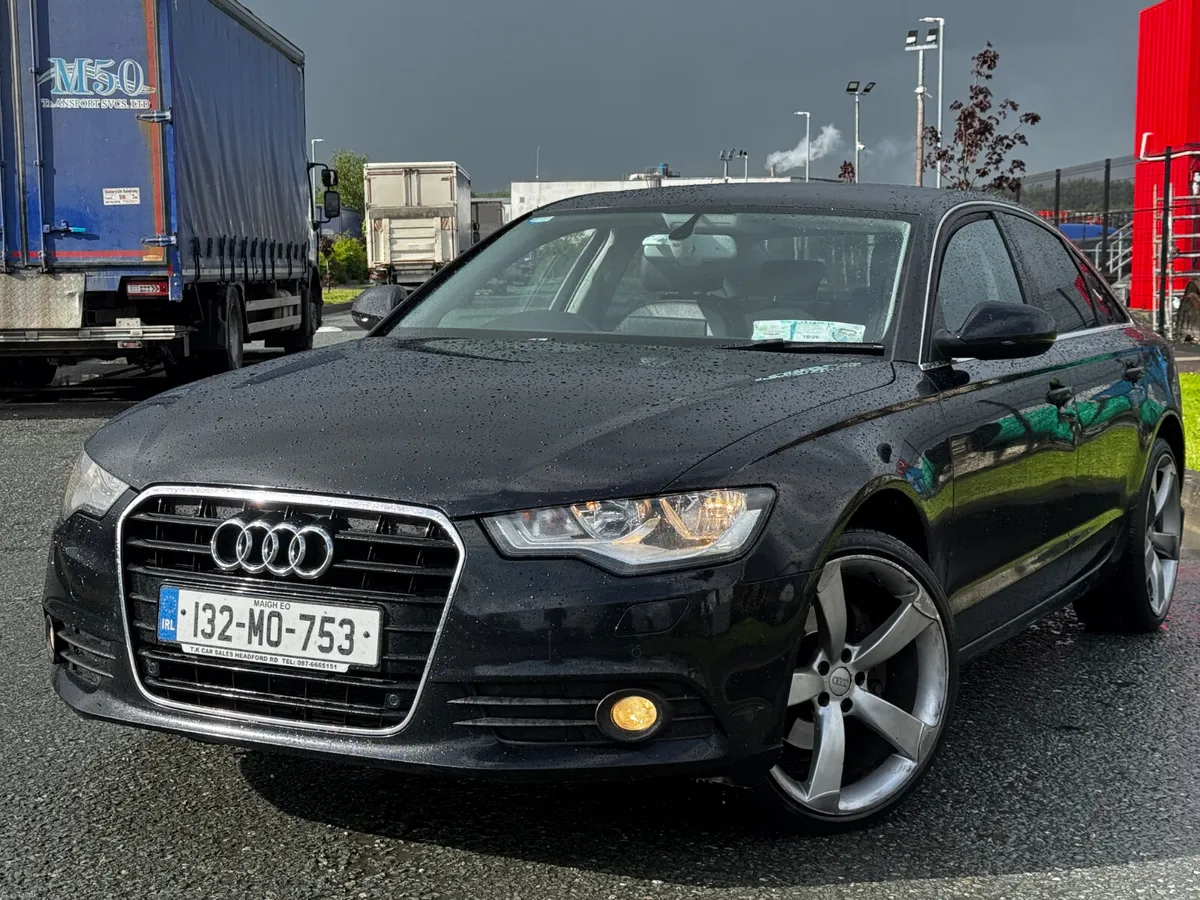 🚗2013 AUDI A6 177HP UPGRADED ALLOYS🚗NCT+TAX - Image 1