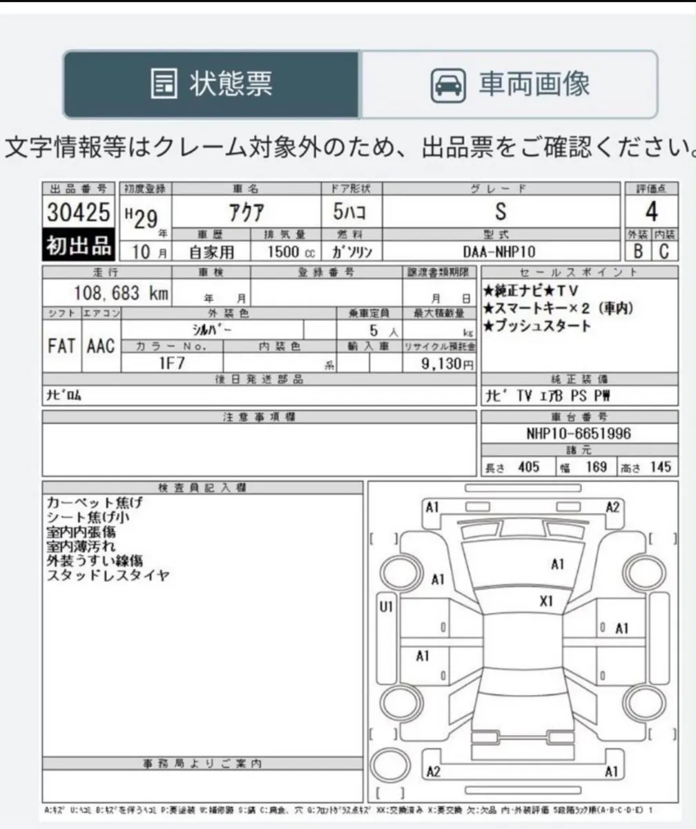 2017 Toyota Aqua Hybrid 1.5 Automatic - AGrade 4 - Image 4