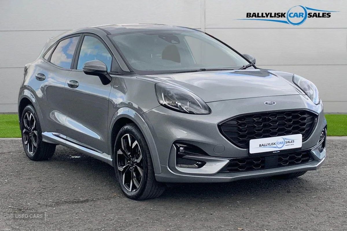 Ford Puma 1.0T 125PS ST-Line X in Solar SIlver wit - Image 1