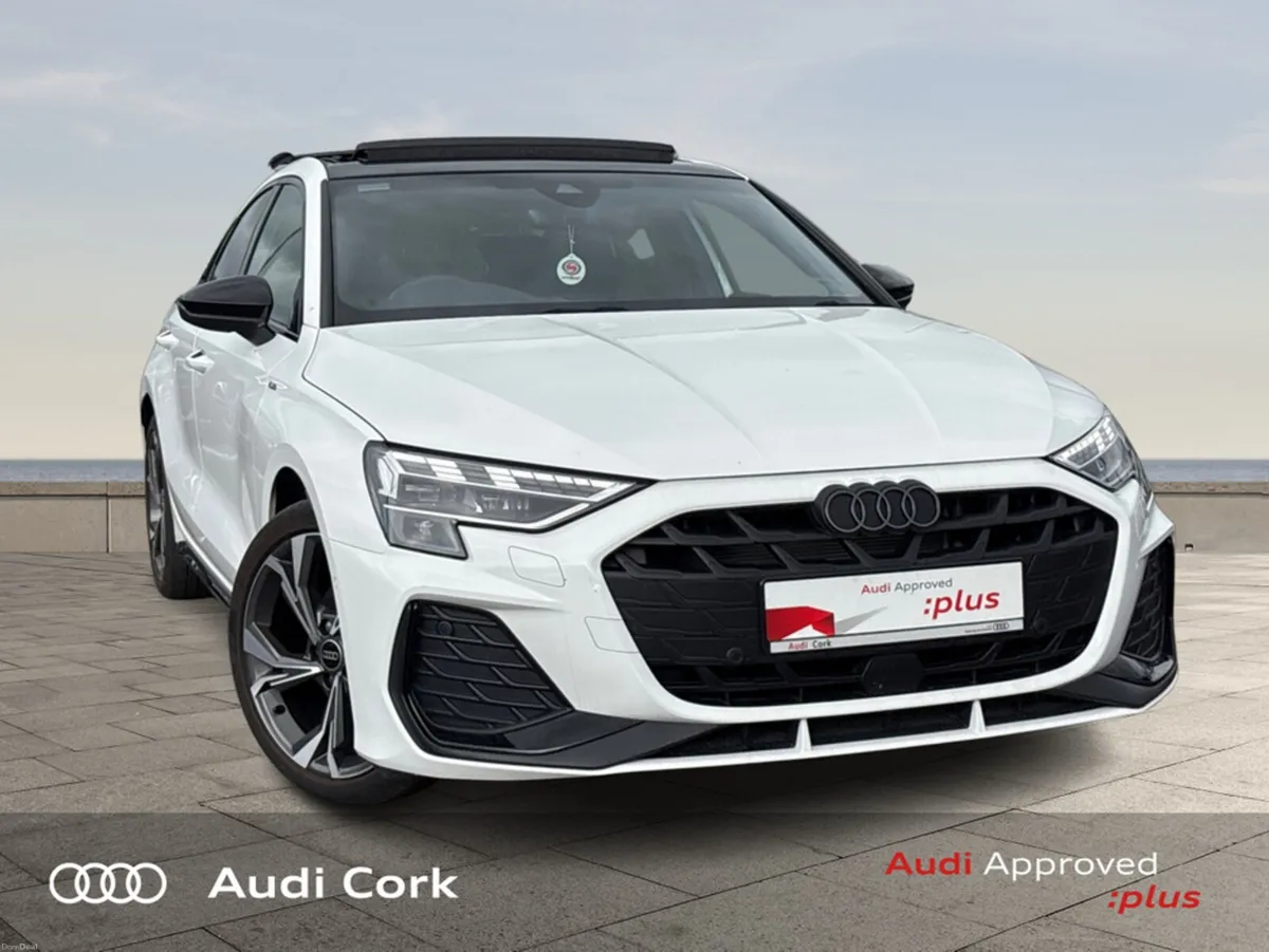 Audi A3 SALOON 2.0 30TDI 115BHP S-LINE WITH BLACK - Image 1