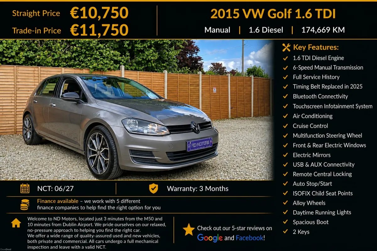 2015 Volkswagen Golf 2015 - Image 1