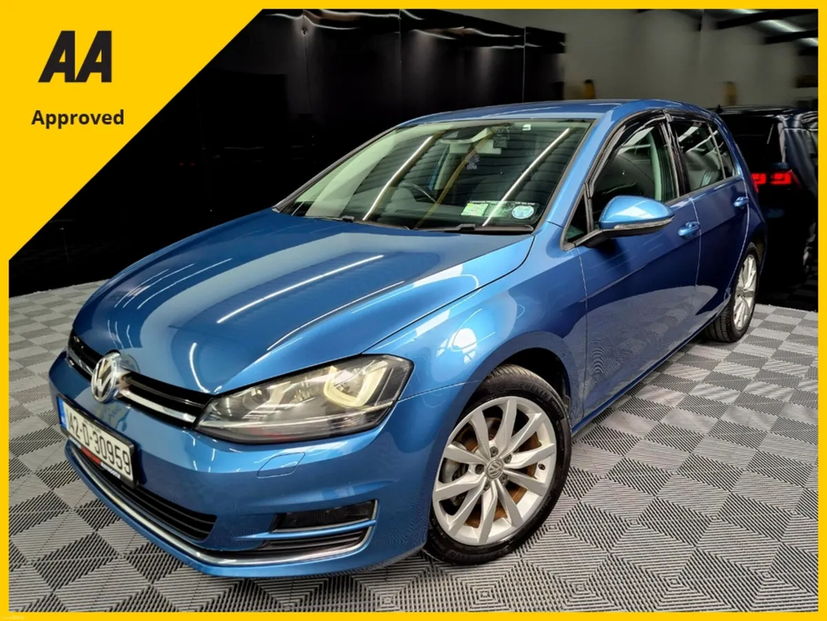 🔥2014 Volkswagen Golf🔥(High-Line+Warranty+Auto) - Image 1