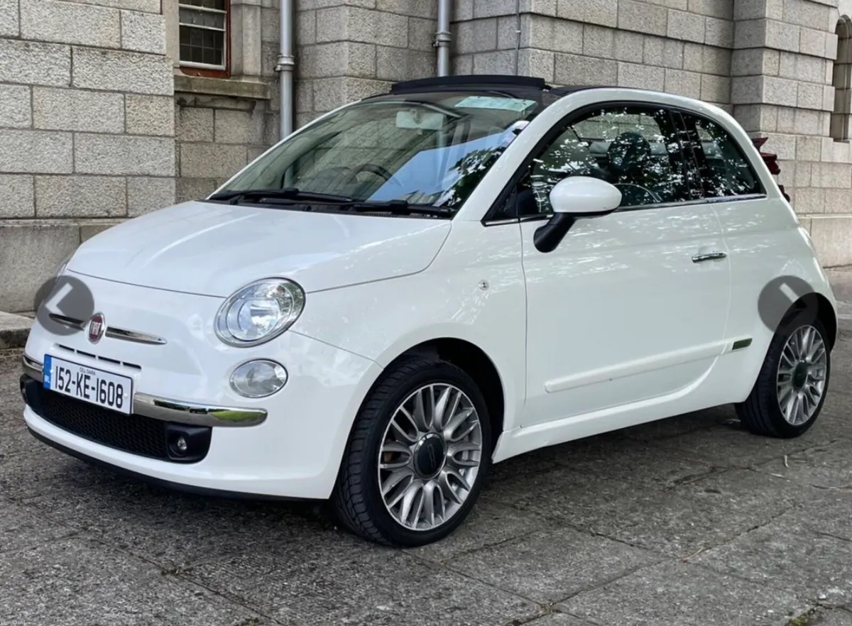 2015 Fiat 500 1.2 Convertible New NCT - Image 2