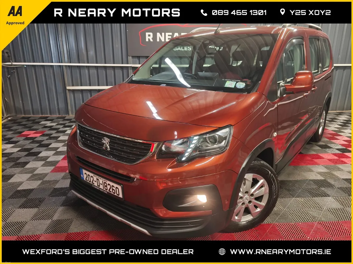 2020 202 Peugeot Rifter 5 Seat Automatic - Image 1
