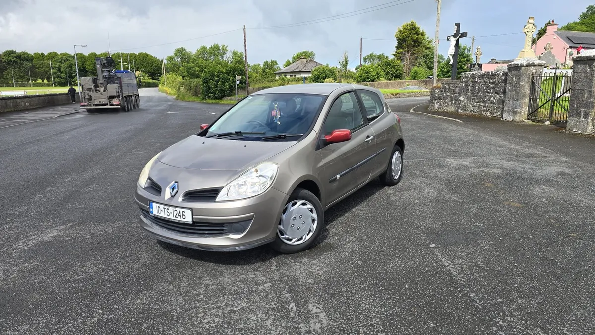 2010 Renault Clio 1.2 petrol manual new nct - Image 1