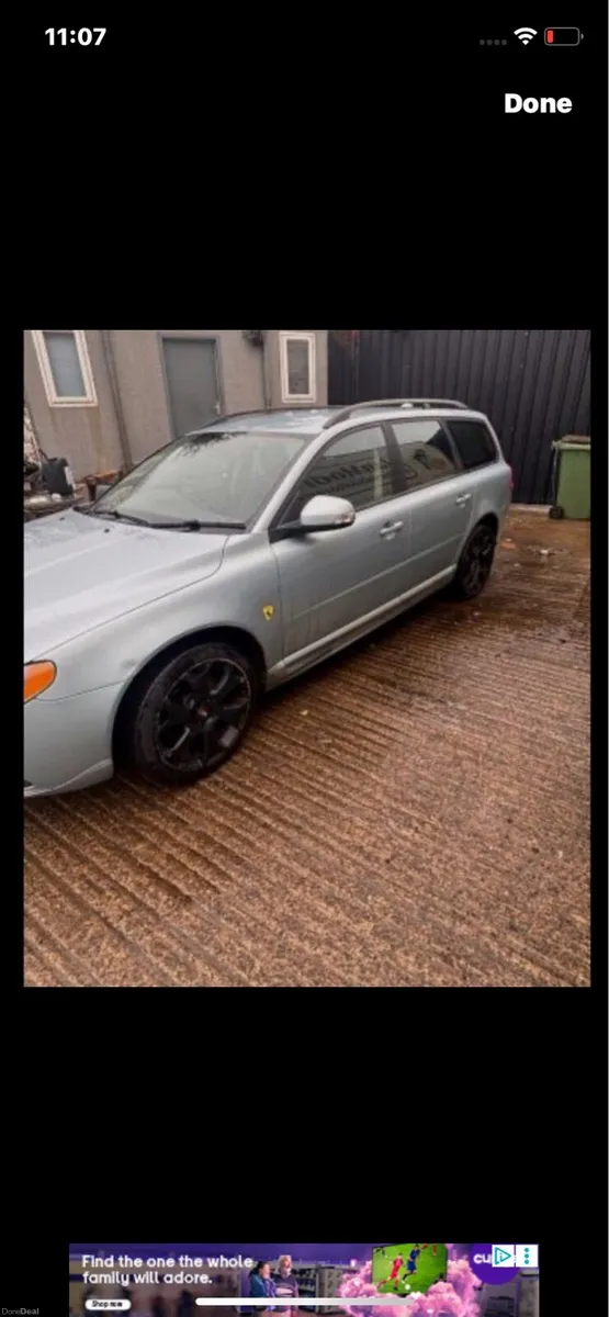 Volvo estate car  Northern registeredMot Feb 2027 - Image 1