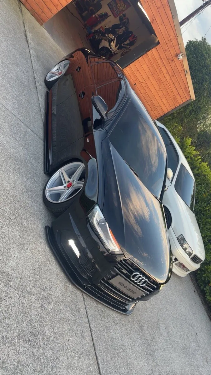 Bagged audi A4 - Image 1