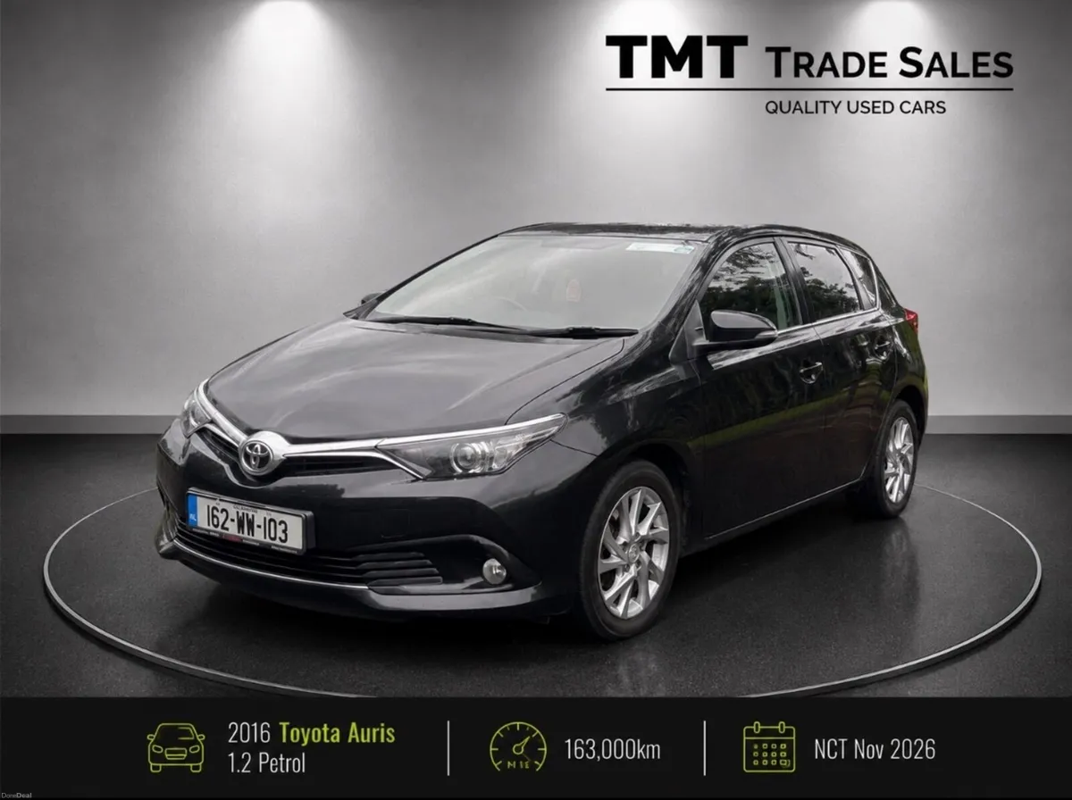 2016 Toyota Auris Luna 1.2 Petrol - Image 1