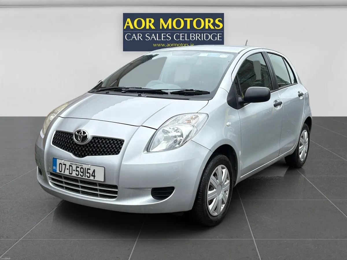 Toyota Yaris 2007 IRISH CAR - Image 1