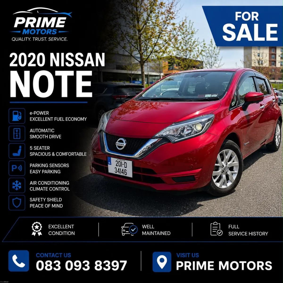 Nissan Note 2020 E-power (High Spec) - Image 1