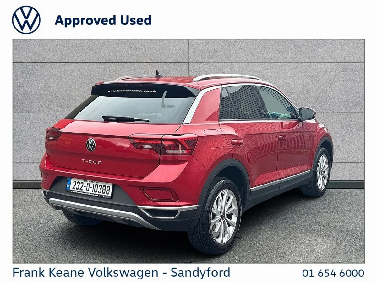 Volkswagen T-Roc 1.0 TSI 110HP Style Plus @Frank K - Image 3