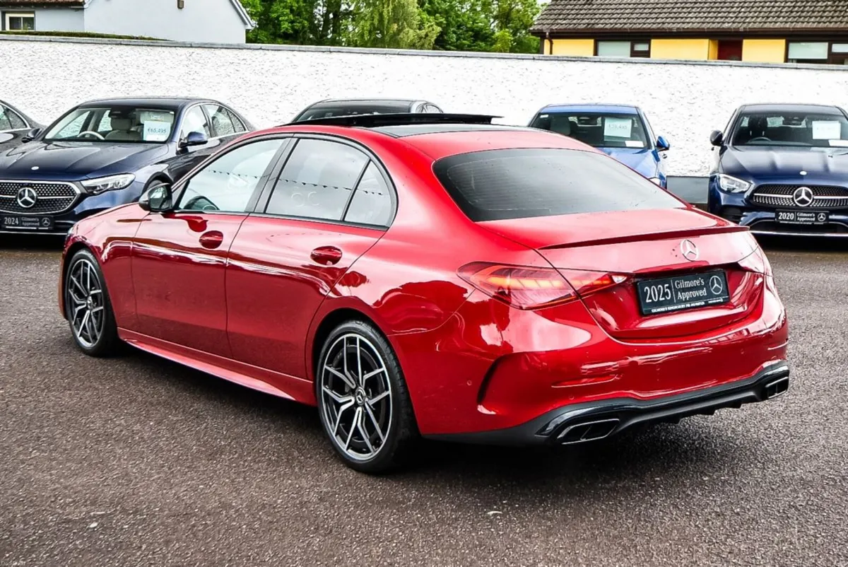 Mercedes-Benz C-Class C200d AMG Pan Roof Night Pac - Image 4