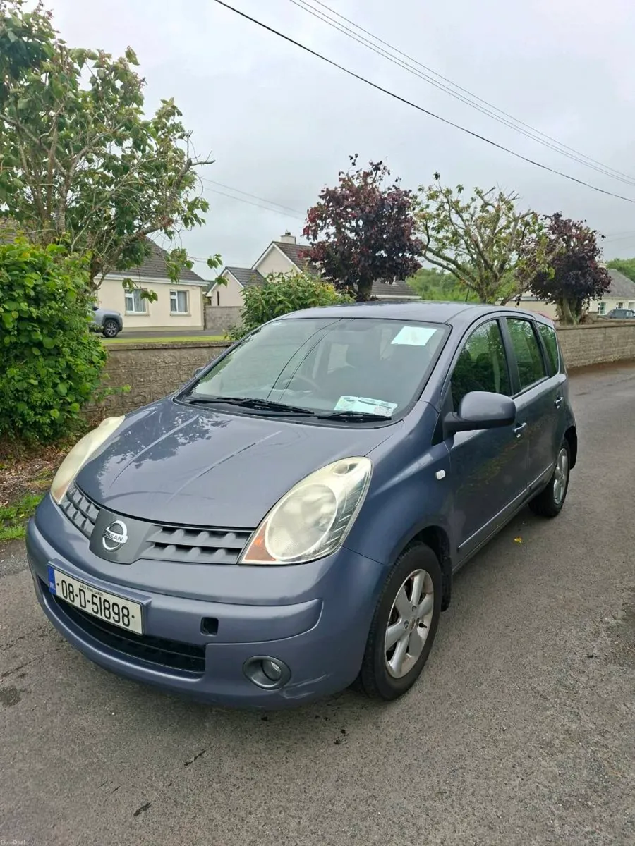 NISSAN NOTE 2008 1 OWNER 150KM - Image 1