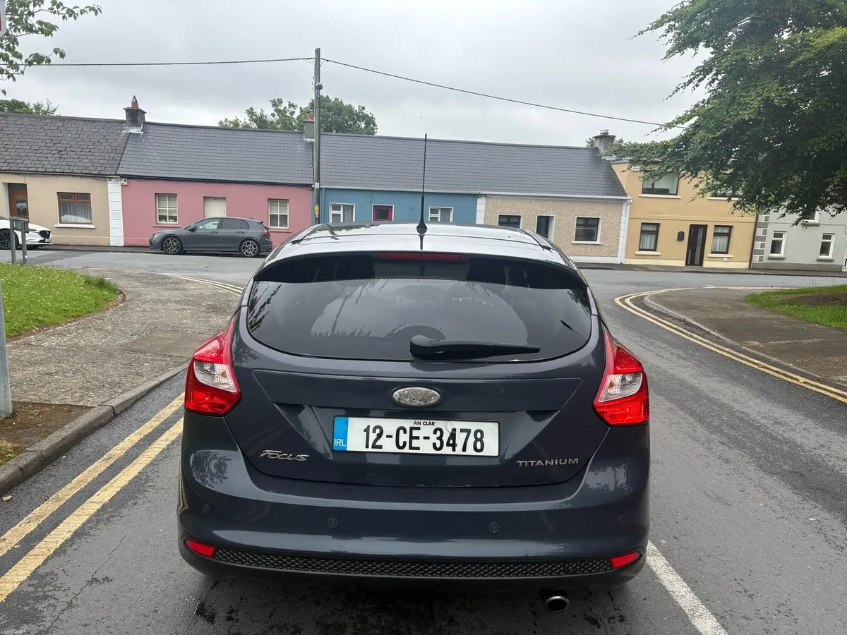 2012 Ford Focus 1.6 Petrol Titanium. NCT 08/26 - Image 2