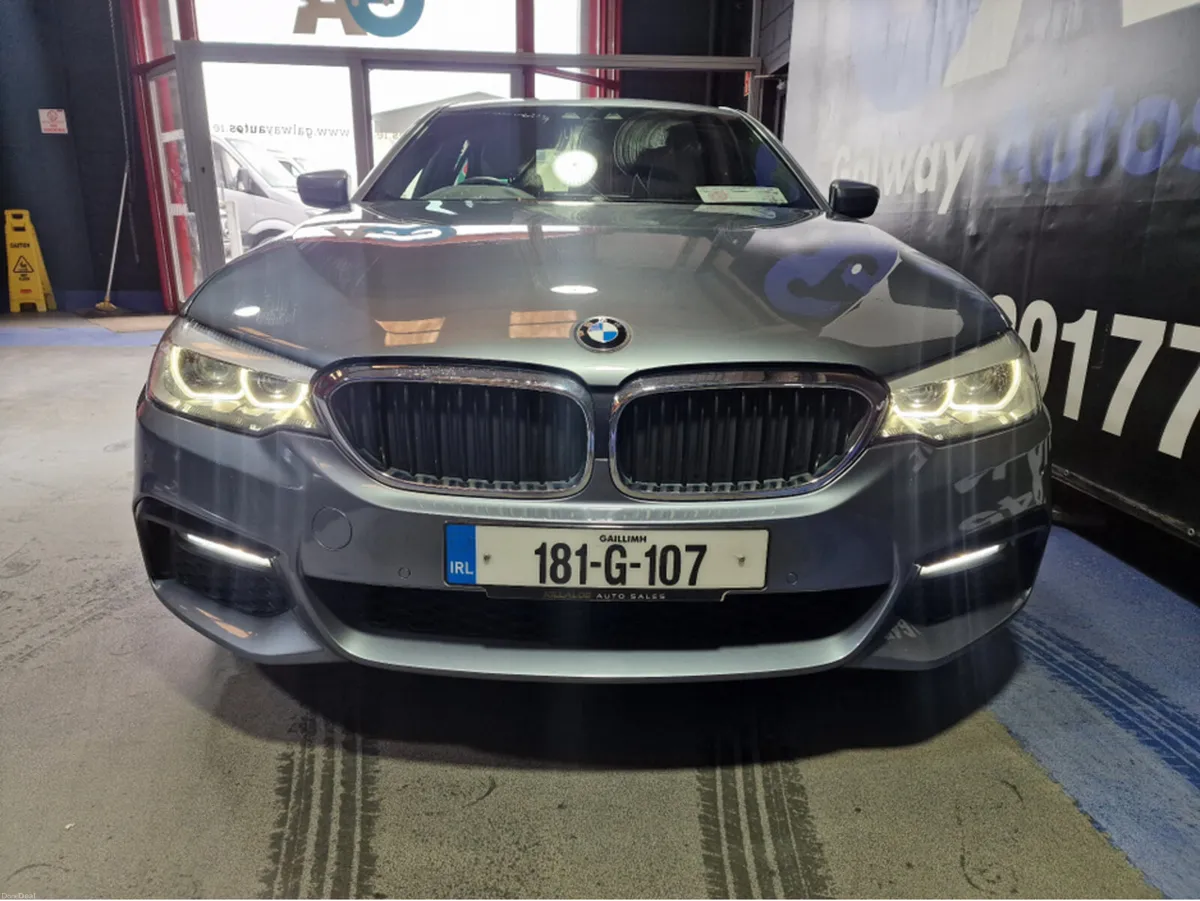 BMW 5-Series 2.0D M SPORT AUTO **SAT NAV, PARKING - Image 3