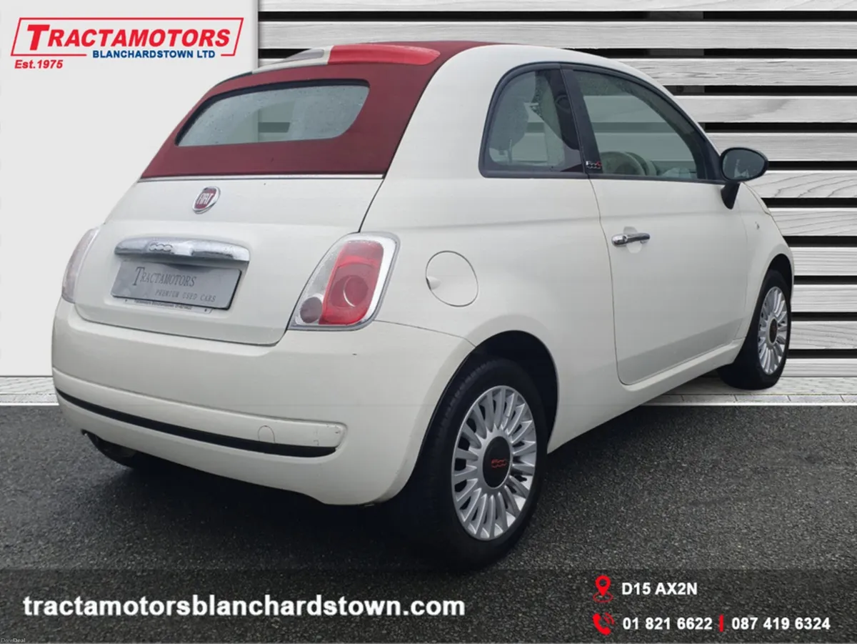 Fiat 500 500 1.2 69BHP CONVERTIBLE - Image 3