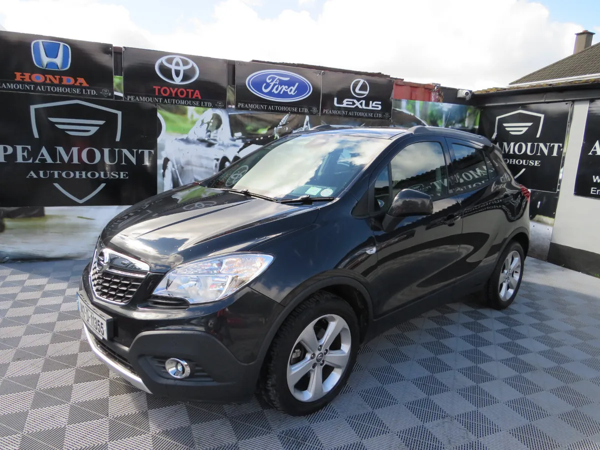 Opel Mokka 2014 DIESEL SUV LOW MILEAGE BLK - Image 1