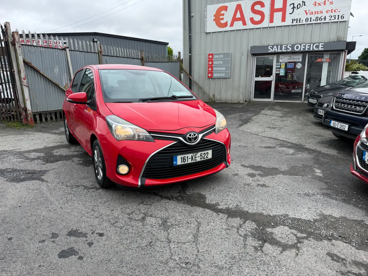 Toyota Yaris 2016 new nct low miles €8950 - Image 2